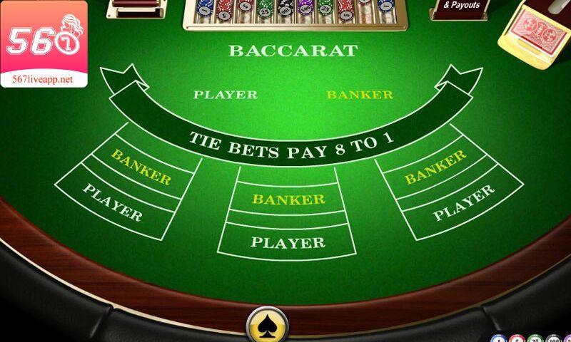 Cách tính điểm game bài Baccarat tại 567live.io