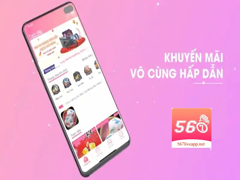 Hoạt động khuyến mãi 567live hàng ngày